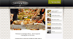Desktop Screenshot of cateringbybryce.com