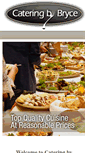 Mobile Screenshot of cateringbybryce.com